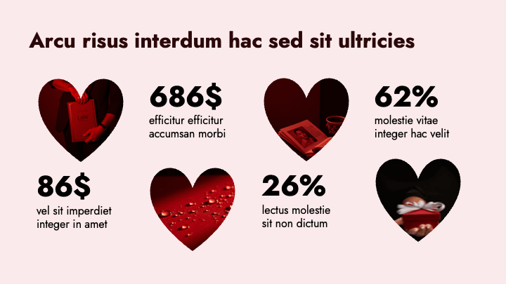 Heart Flare Red Passionate slide 4